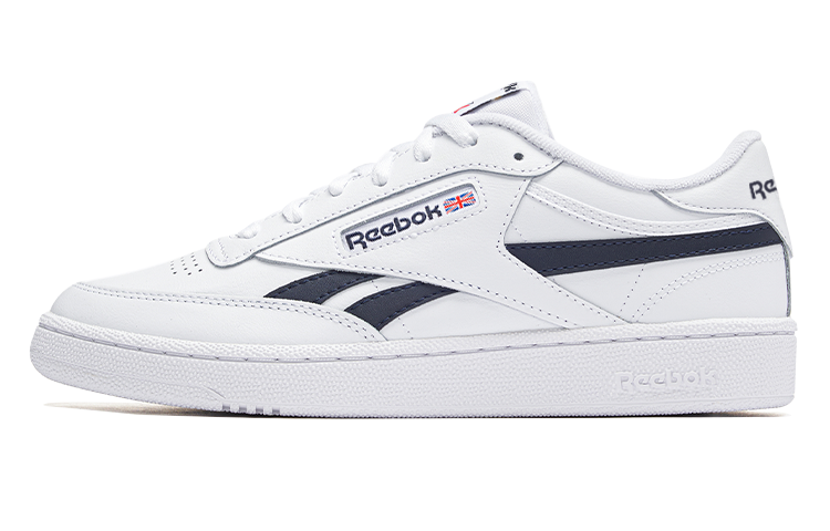 Кеды Reebok Club C REVENGE (бело-синие)
