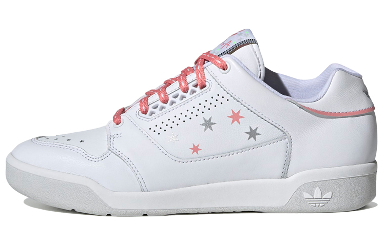 Женские кеды adidas Slamcourt (бело-розовый)