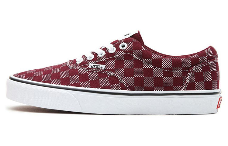 Vans Doheny Low Top Sneakers Red/White