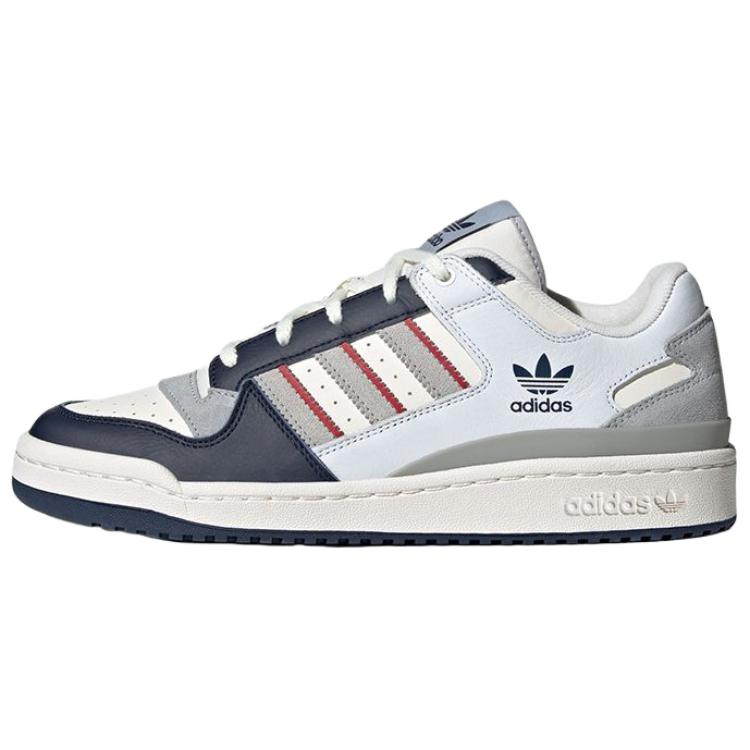 Кеды adidas adidas originals FORUM CL (бело-серо-синие)