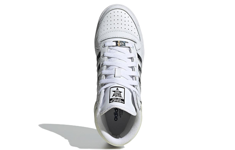 Женские кроссовки adidas Top ten Rb (бело-черные) — фото 5