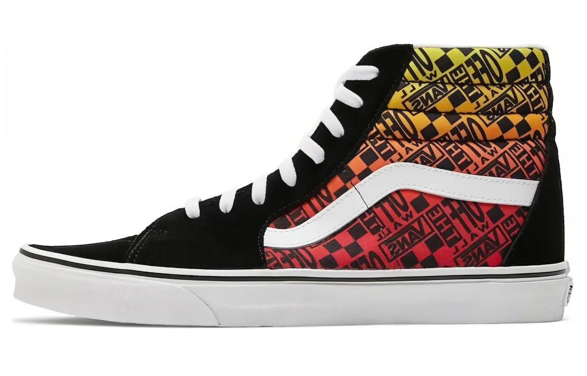 Sk8 Vans-Hi 'Logo Flame'