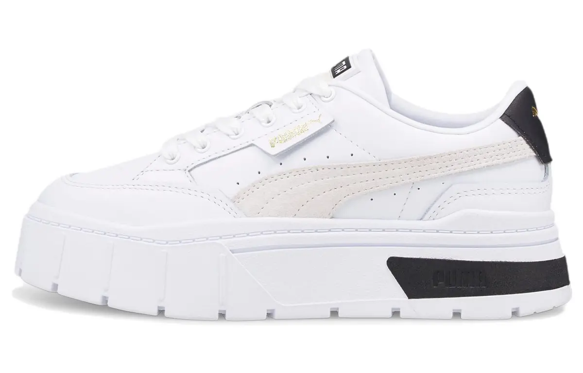 PUMA Mayze Stack PUMA White Vaporous Gray Women's