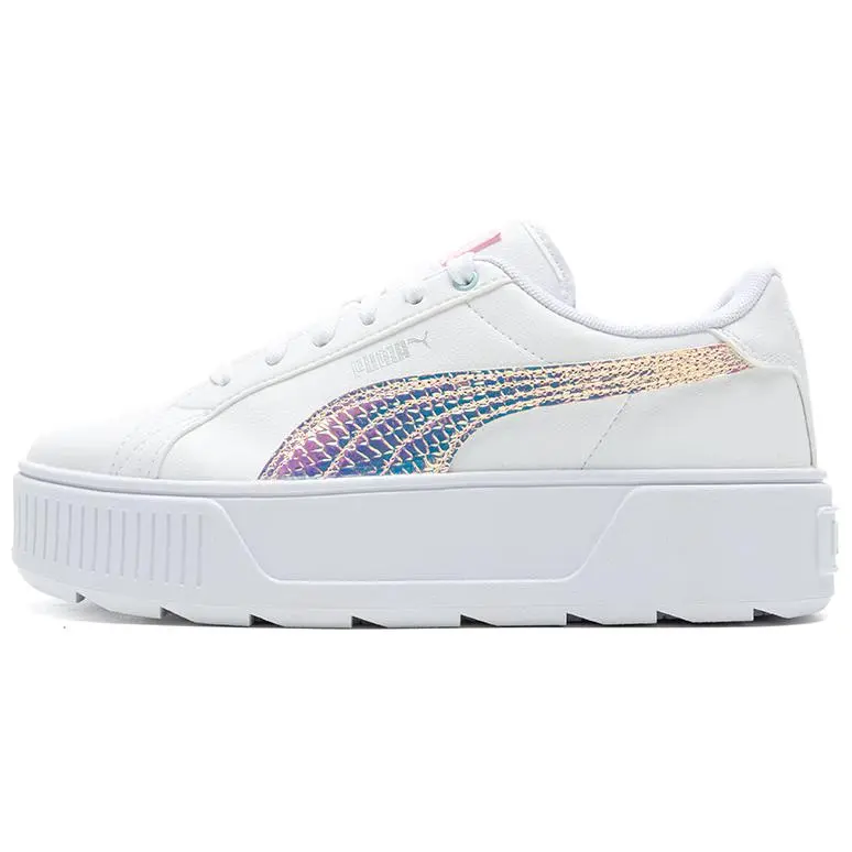 PUMA Karmen Exotics Low top Skateboard Shoes Women's White Pink