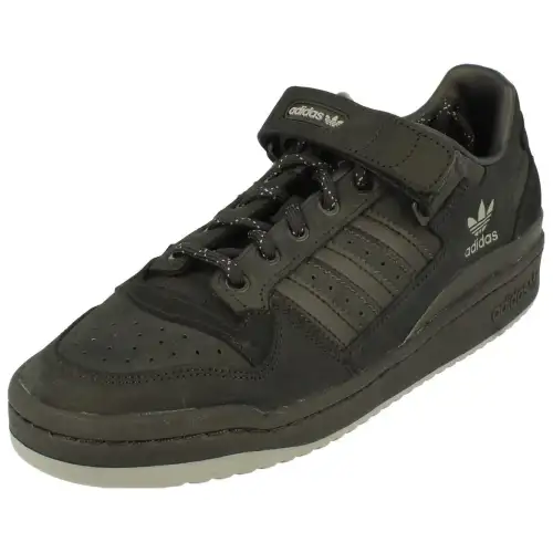 Adidas Originals FORUM Low top Skateboard Shoes Men's Dark Green