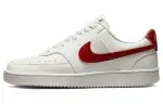 Nike Court Vision Low Minimalist Style Low top Comfortable Skateboard Shoes Women's White Red