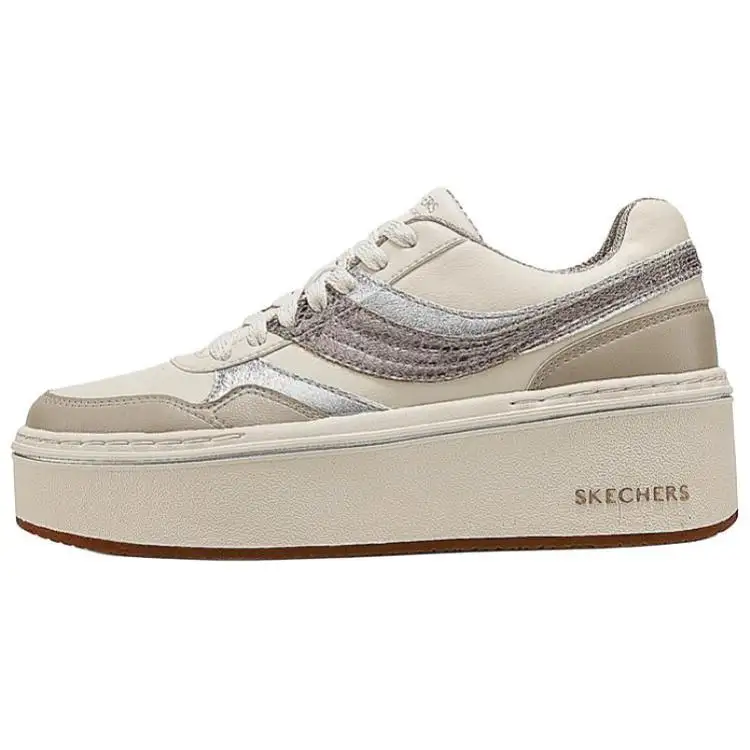 Skechers Court Classics Low top Skateboard Shoes Women's Taupe