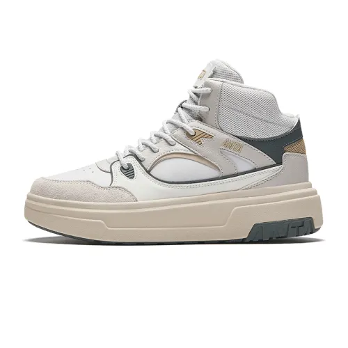 Anta Pancake Textile, Synthetic Leather Slip Resistant Abrasion Resistant Slip Resistant Abrasion Resistant High top
