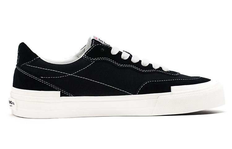 Vision Street Wear Flat Top Low top Skateboard Shoes Unisex Black
