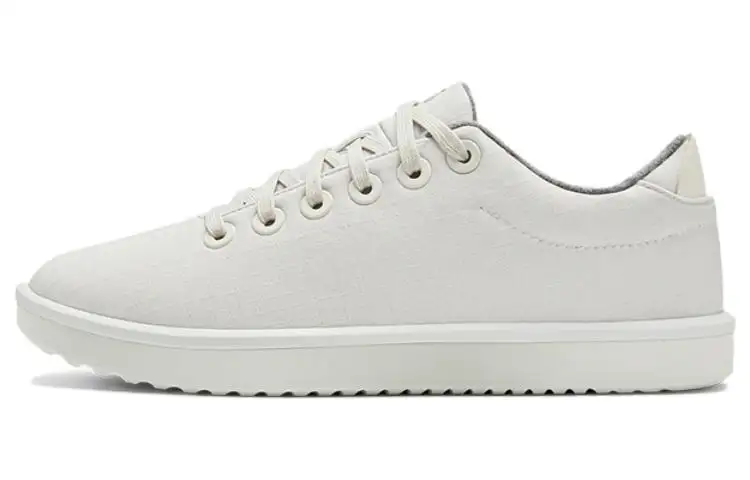 Allbirds Wool Piper Woven Cushioning Low top Skateboard Shoes Women's Natural White