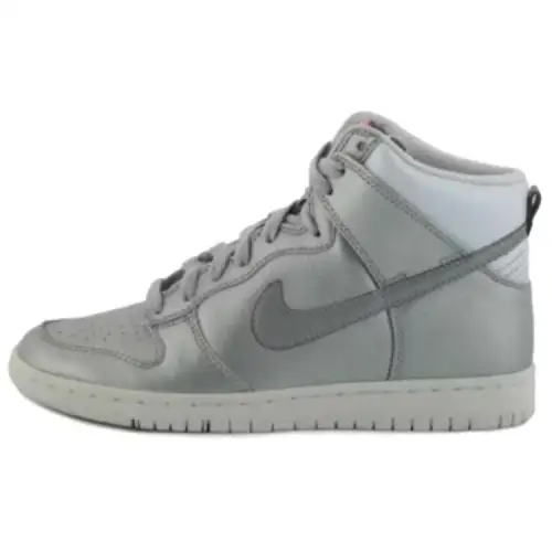 Nike Dunk High Skinny Metallic Silver Women's