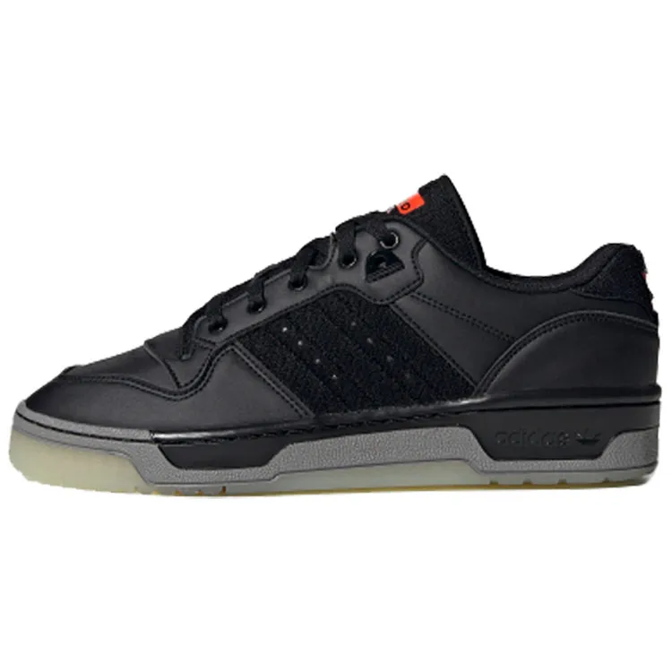 Adidas Rivalry Low 'Core Black Solar Red' Women's