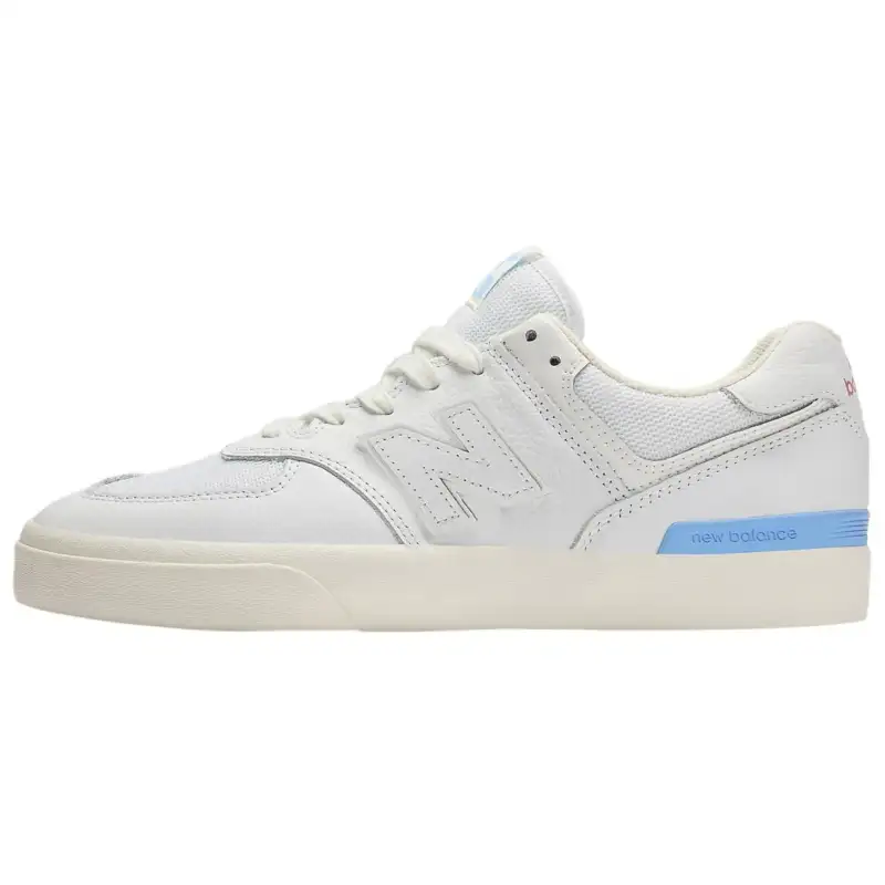 New Balance Numeric 574 Low top Skateboard Shoes Unisex White
