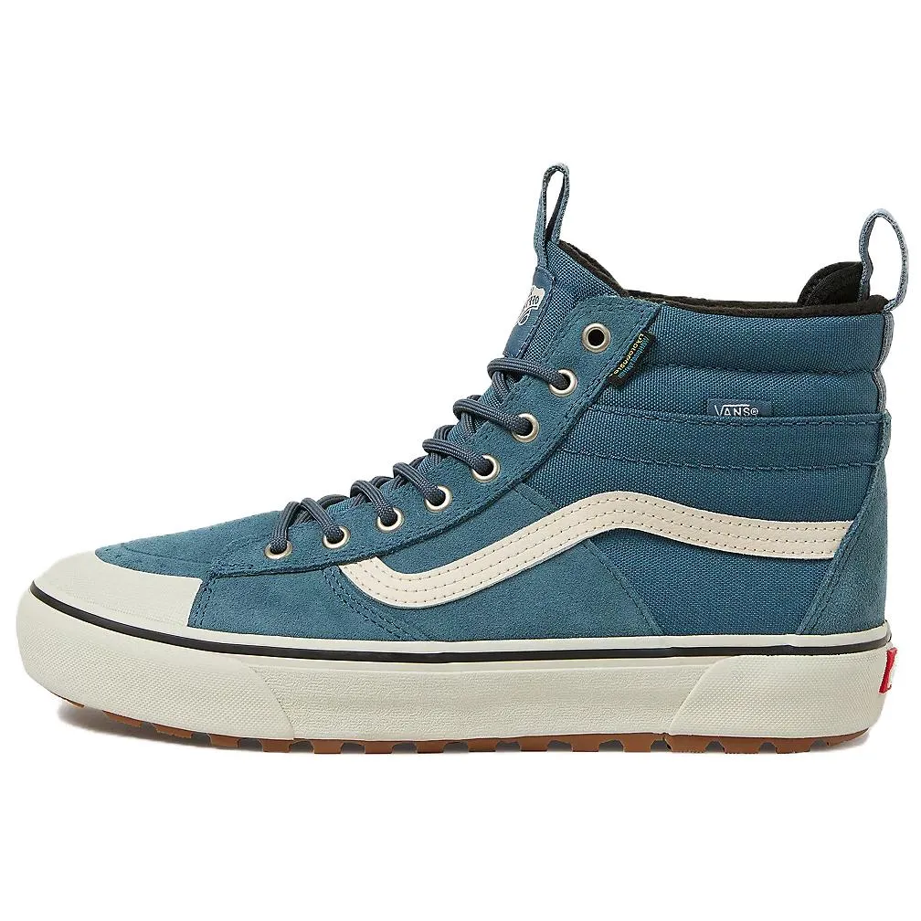 Vans SK8 HI Thermal Waterproof High top Skateboard Shoes Men's Blue