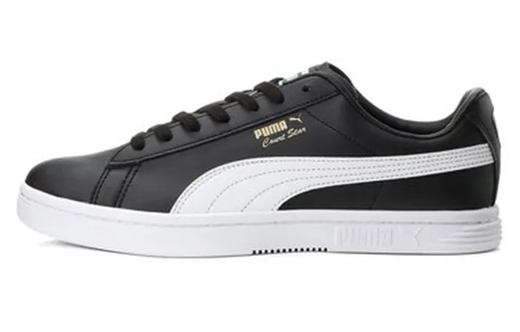 PUMA Unisex Court Star Low Top Sneakers Black