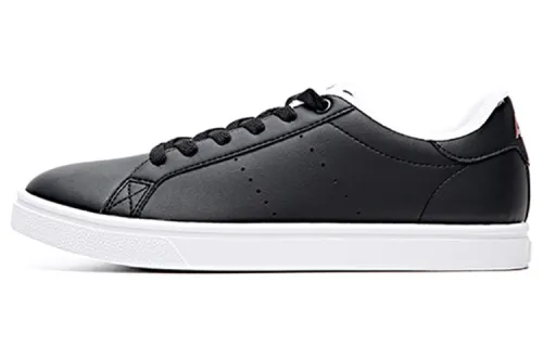 ANTA Skateboard Shoes Women's Low Top Black/White