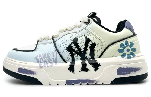MLB Chunky Liner Pu Abrasion Resistant Height Increasing Abrasion Resistant Height Increasing Low top Skateboard Shoes