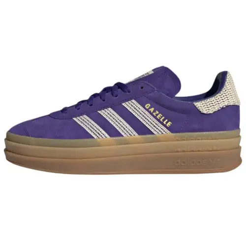Gazelle Wmns Adidas Originals Bold 'Crochet Pack - Collegiate Purple' Women's