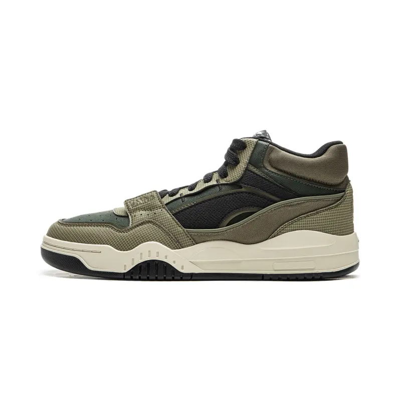 Li Ning Moon White HI Slip Resistant, Abrasion Resistant, Breathable, Height Increasing