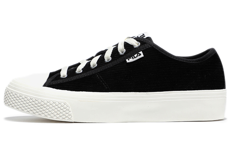 FILA Low Top Canvas Sneakers 'Black'