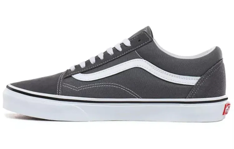 Vans Vintage Coverage Low top Skateboard Shoes Unisex Gray White