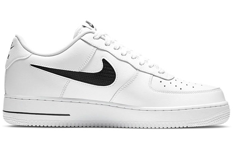 Кеды Nike Air Force 1 (бело-черные) — фото 2