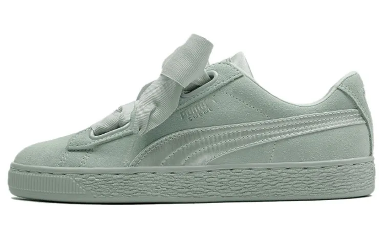 PUMA Suede Heart Ep Blue Flo Sneakers Green Women's