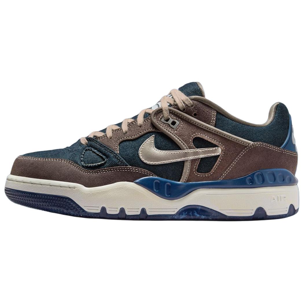 Мужские кроссовки Nike Nike × Levi's x Nigo Air Force 3 Engima Stone (бело-синие)