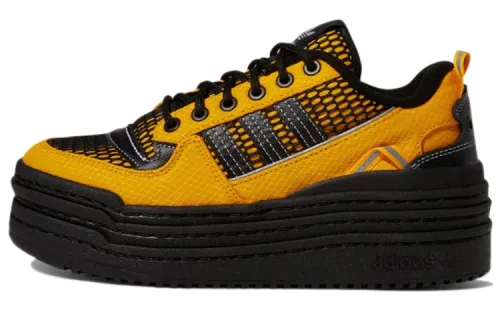 Adidas Triple Platforum Low Crew Yellow Black Women's