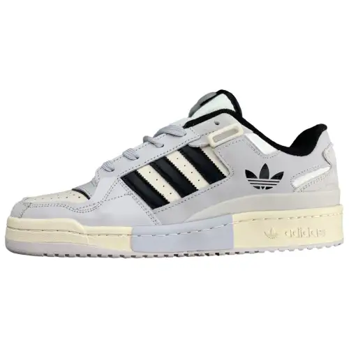 Adidas Originals FORUM Cushioning Low top Skateboard Shoes Unisex Dark Gray