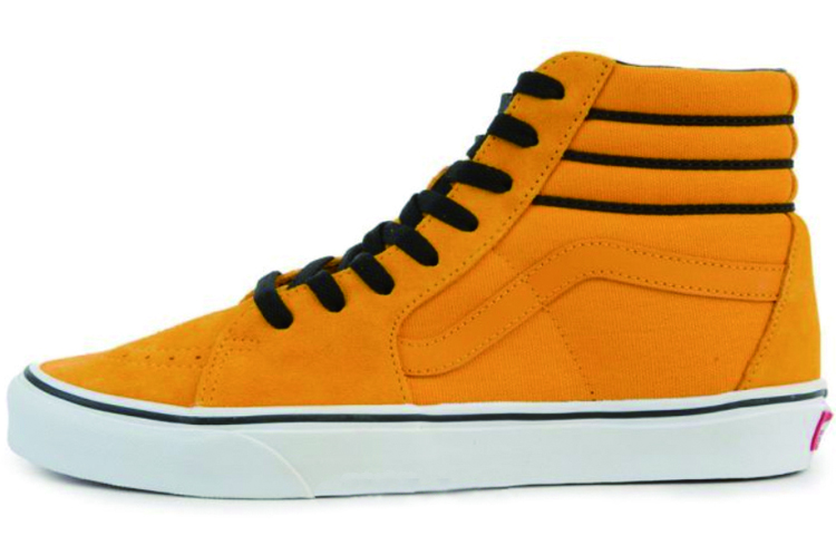 Sk8 Vans-Hi 'Sport Stripes - Cadmium Yellow'