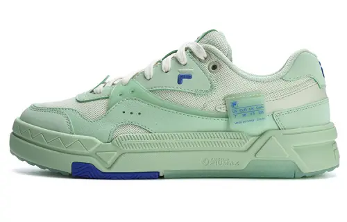 FILA FUSION Bank Skate Shoes 'Green White' Women's