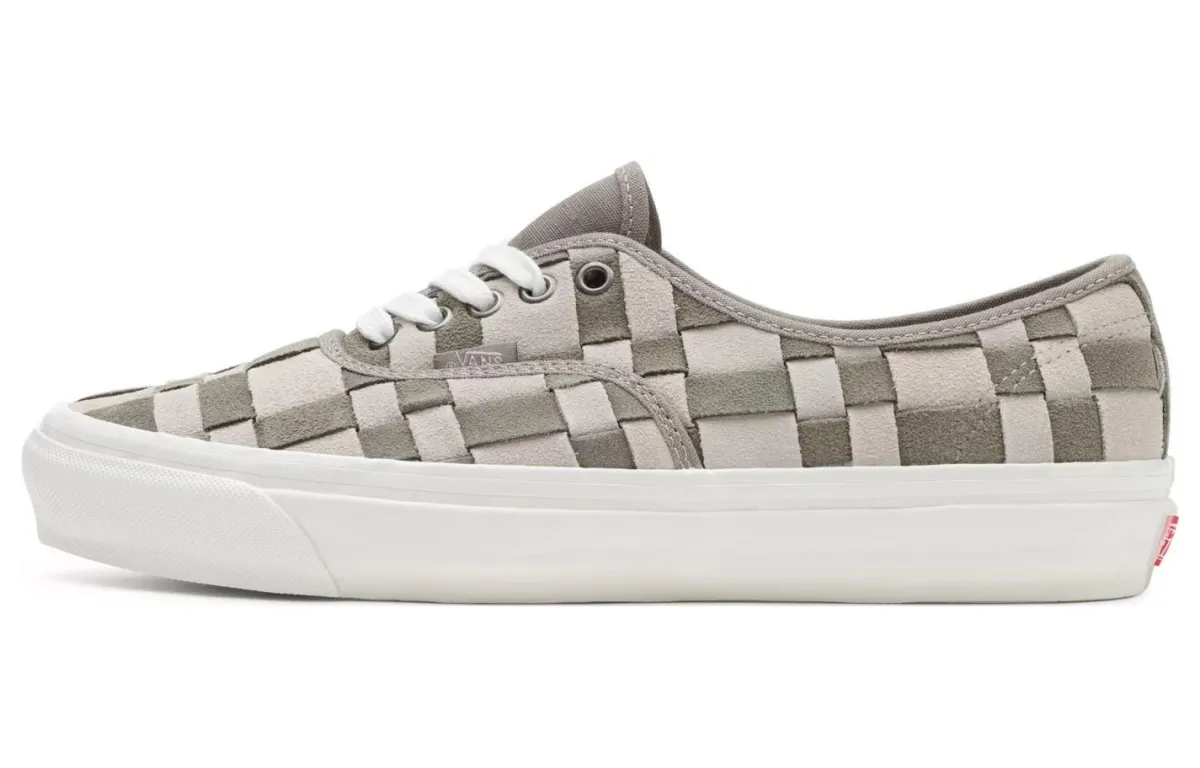 Authentic Vans 44 Dx 'Woven Check - Brown Khaki'