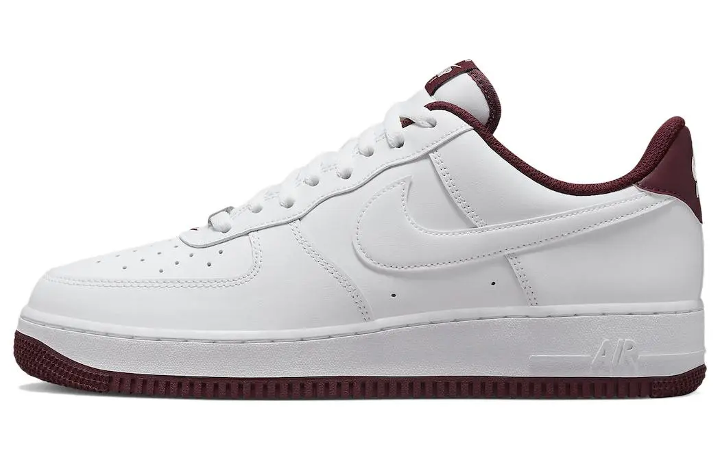 Nike Air Force 1 '07 'White Dark Beetroot'