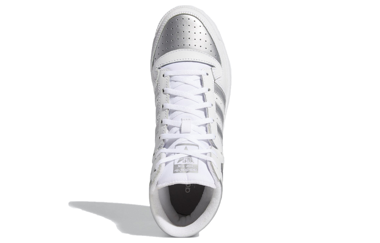 Женские кеды adidas originals Top ten Rb (серебристо-белые) — Белый / серебристый — фото 5