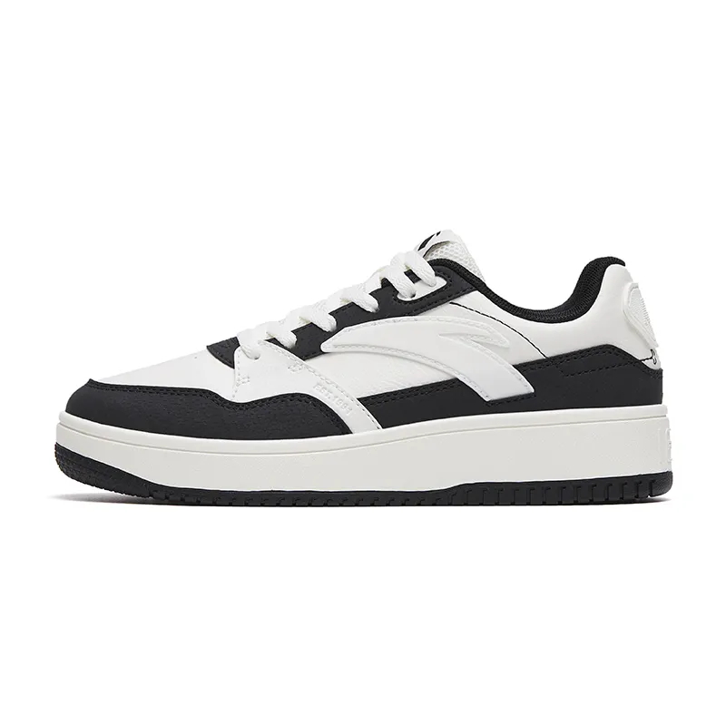 Anta 982 Low top Skateboard Shoes Men's White Black