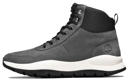 Timberland Boroughs Abrasion Resistant Abrasion Resistant High top Skateboard Shoes Men's Gray Black Multicolor