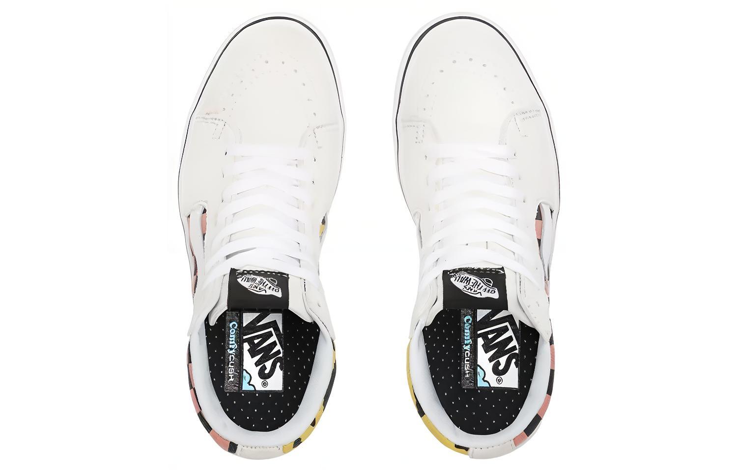 Кеды Vans SK8 Mixed Media Comfycush (коричневые) — фото 4