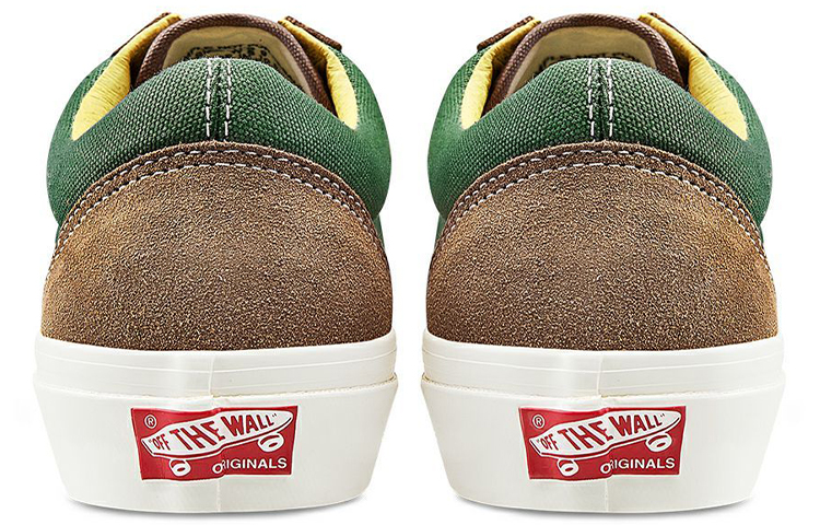 Кеды Vans Old Skool Ns Og Lx (зелено-коричневые) — фото 5