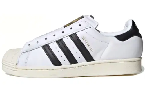 Superstar Adidas Originals Laceless 'Cloud White'