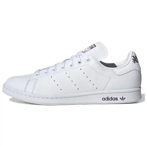 Adidas Originals Stan Smith Shoes 'Cloud White Tech Purple'