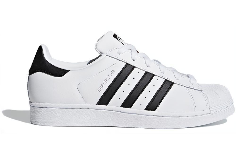 Женские кеды adidas originals Superstar (молочно-белые) — фото 2