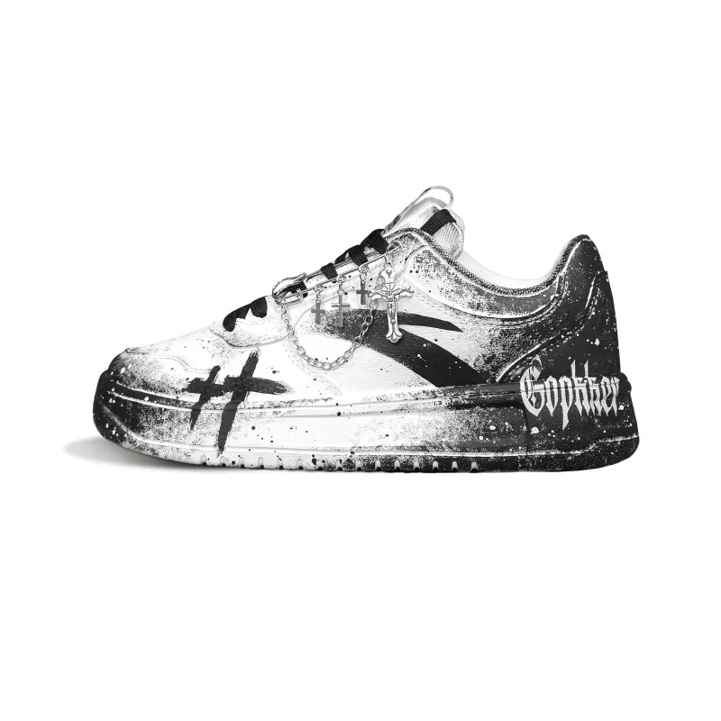 Anta Slip Resistant Cushioning Abrasion Resistant Slip Resistant Cushioning Abrasion Resistant Low top Skateboard Shoes