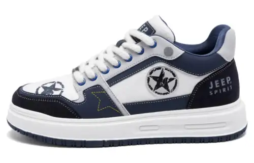 JEEP SPIRIT Waterproof, Abrasion Resistant, Lightweight, Breathable, Height Increasing Low top Skateboard Shoes Men's