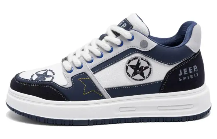 JEEP SPIRIT Waterproof, Abrasion Resistant, Lightweight, Breathable, Height Increasing Low top Skateboard Shoes Men's
