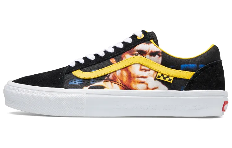 Old Skool Bruce Lee x Skate Vans 'Black Yellow'