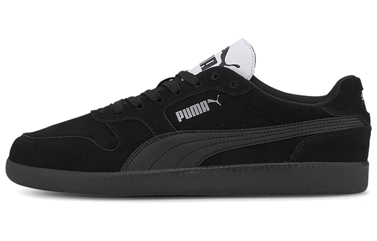 PUMA Icra Black Casual Low Board Shoes 'Black White' Women's