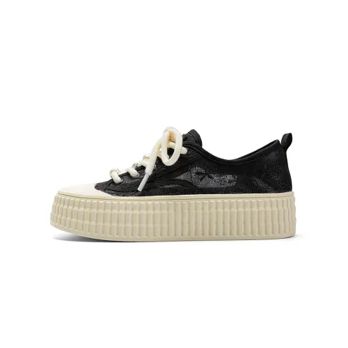 JEEP SPIRIT Slip Resistant Abrasion Resistant Low top Skateboard Shoes Women's