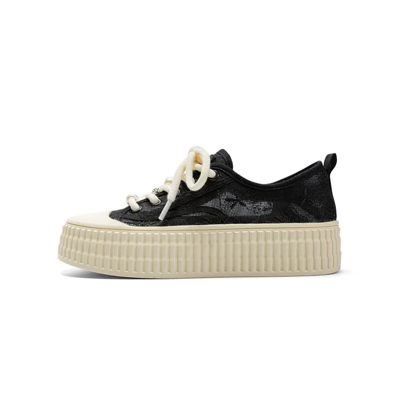 JEEP SPIRIT Slip Resistant Abrasion Resistant Low top Skateboard Shoes Women's