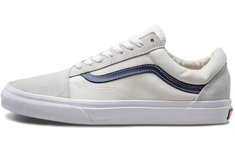 Old Skool Vans 'Vintage White'